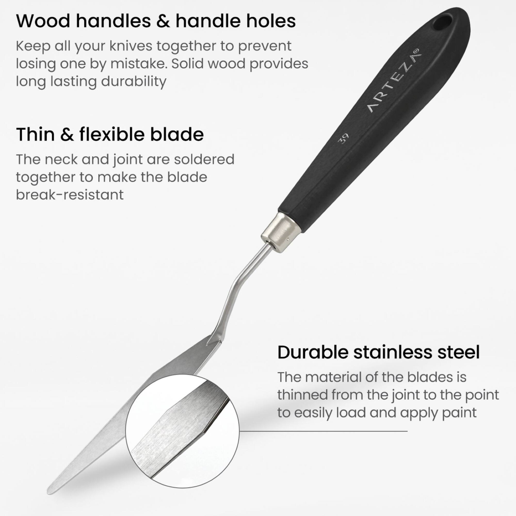 Arteza® 8 Piece Palette Knives Set